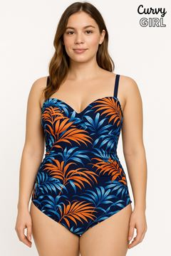 Immagine di PLUS SIZE TUMMY CONTROL SWIM SUIT